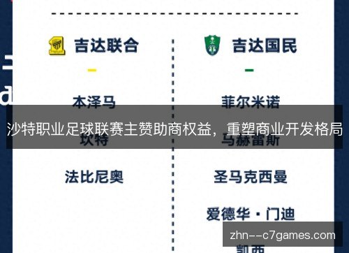 沙特职业足球联赛主赞助商权益，重塑商业开发格局